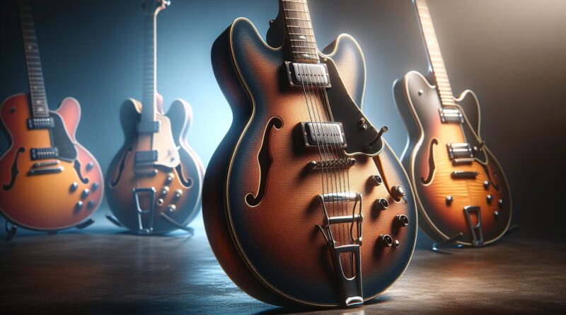 Les modèles de guitares électriques hollow body pour les amateurs de blues