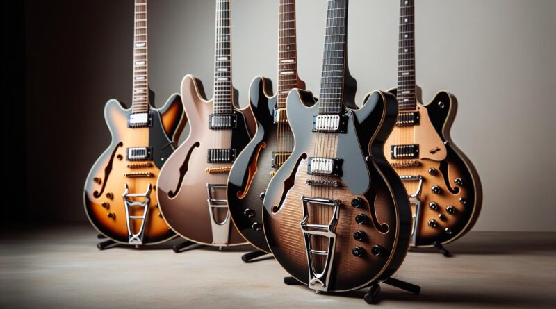 Les guitares électriques hollow body pour les musiciens qui recherchent une sonorité vintage des années 2000