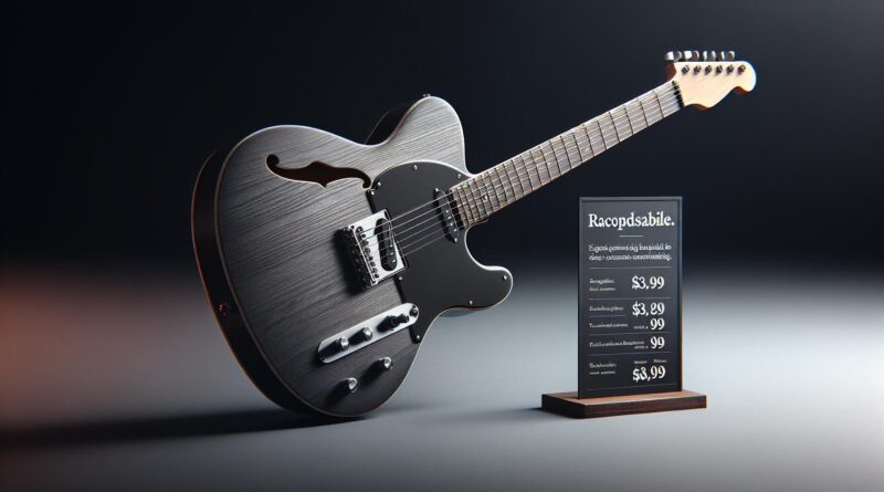 Les guitares électriques hollow body pour les musiciens qui cherchent un instrument de qualité à un prix abordable