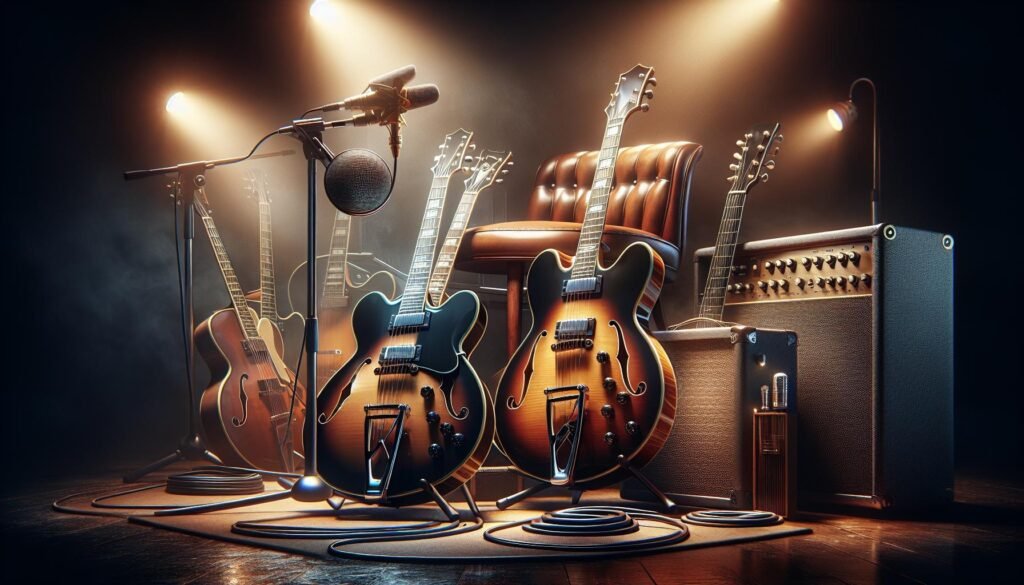 Les guitares électriques hollow body pour les musiciens qui aiment les sonorités jazz fusion