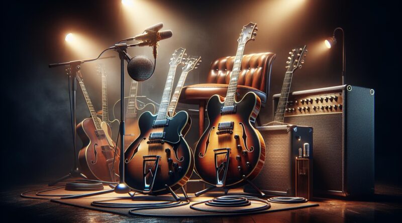 Les guitares électriques hollow body pour les musiciens qui aiment les sonorités jazz fusion