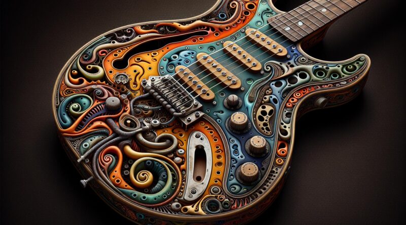 Les modèles de guitares électriques hollow body pour les amateurs de sonorités rock psychédélique