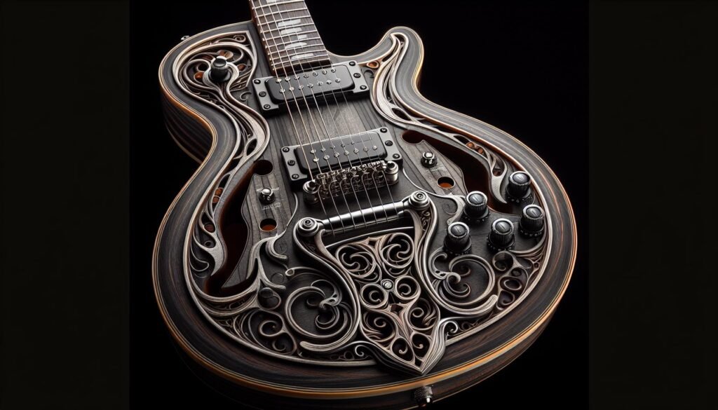 Les guitares électriques hollow body pour les musiciens gauchers