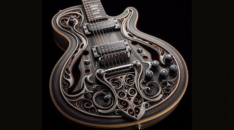 Les guitares électriques hollow body pour les musiciens gauchers