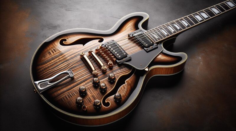 Les caractéristiques à privilégier sur une guitare électrique hollow body idéale pour le hard rock