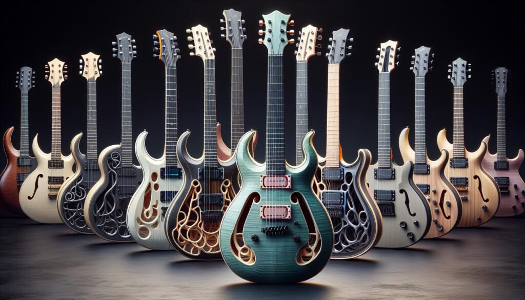 Les guitares électriques hollow body les plus abordables pour les budgets serrés