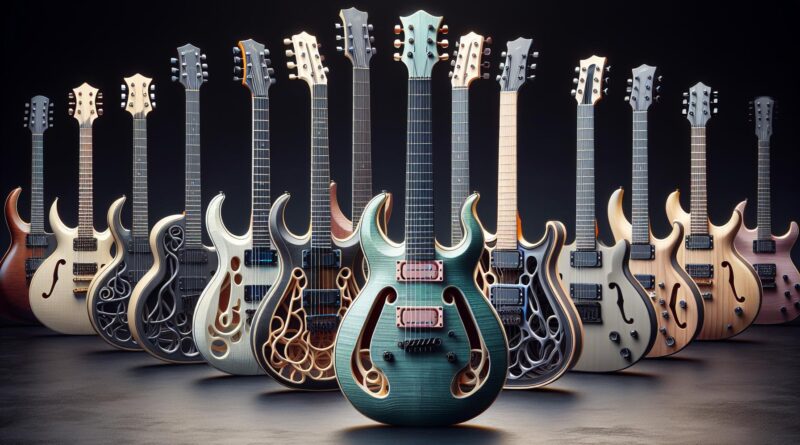 Les guitares électriques hollow body les plus abordables pour les budgets serrés