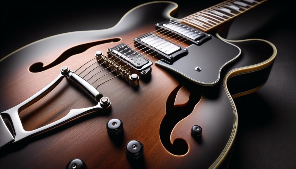 Les caractéristiques à rechercher pour une guitare électrique hollow body adaptée au style soul
