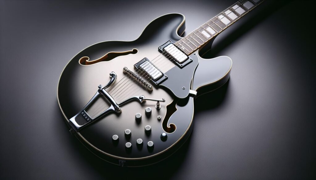 Les caractéristiques à privilégier pour une guitare électrique hollow body adaptée au style jazz