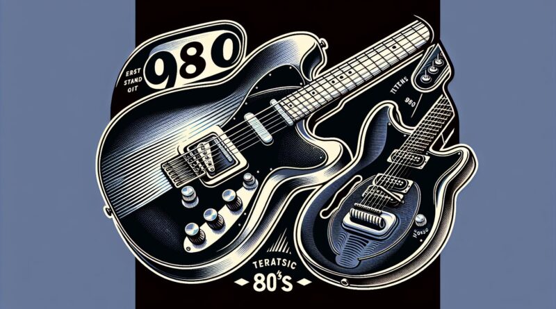 Les guitares électriques hollow body pour les musiciens qui recherchent une sonorité vintage des années 80