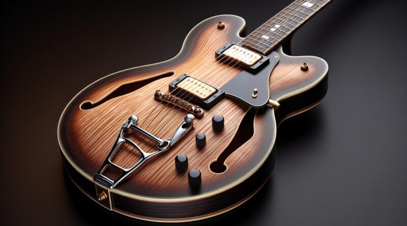 Les caractéristiques à rechercher pour une guitare électrique hollow body adaptée au style indie folk