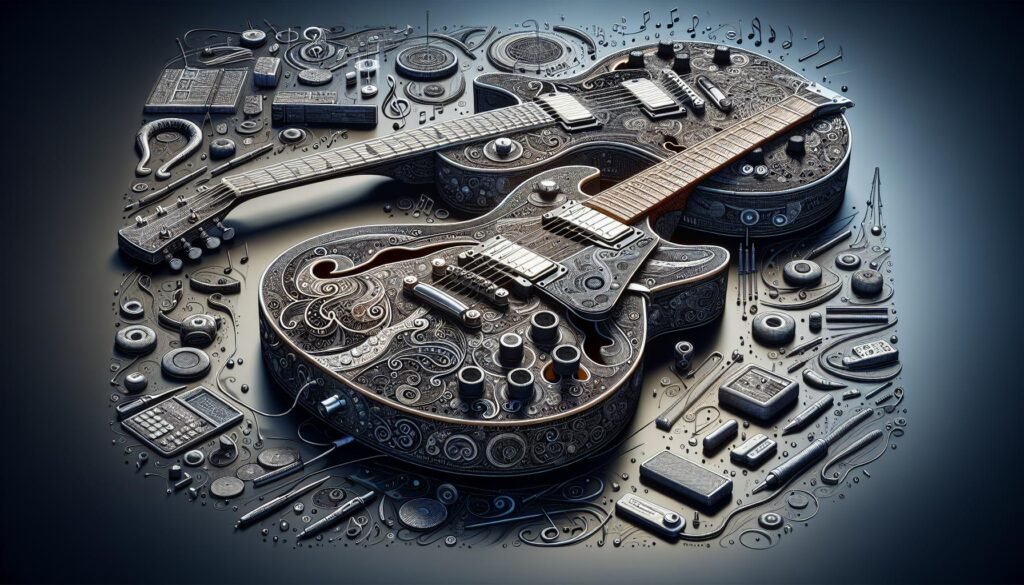 Les guitares électriques hollow body polyvalentes pour différents styles de musique