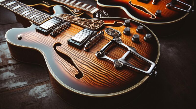 Les guitares électriques hollow body pour les musiciens qui aiment les sonorités vintage