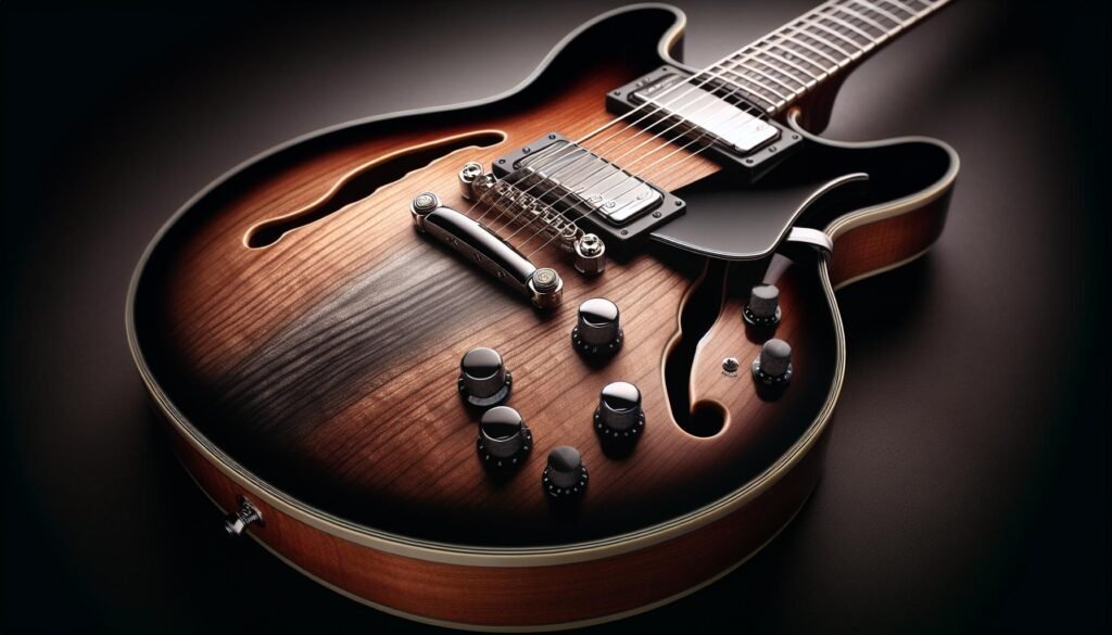 Les fonctionnalités à rechercher sur une guitare électrique hollow body haut de gamme