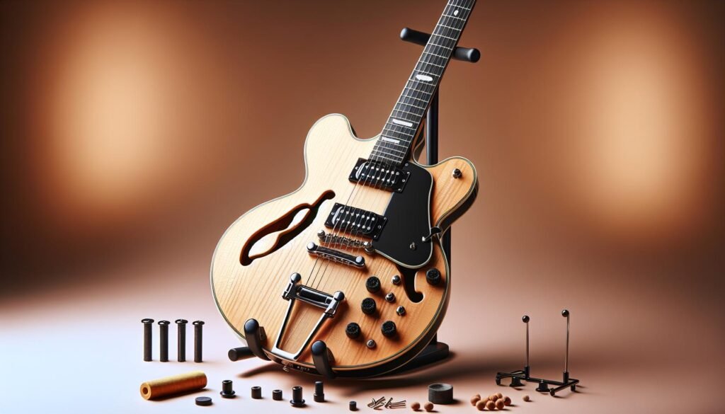 Les caractéristiques à privilégier sur une guitare électrique hollow body idéale pour le jazz fusion