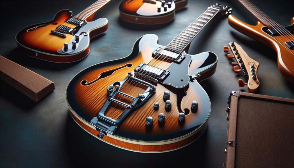 Les guitares électriques hollow body pour les musiciens qui recherchent une sonorité vintage des années 1980