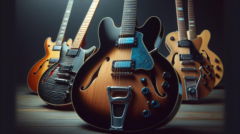 Les guitares électriques hollow body pour les musiciens qui aiment les sonorités blues rock