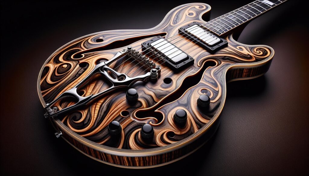 Les guitares électriques hollow body avec une belle finition pour un look exceptionnel