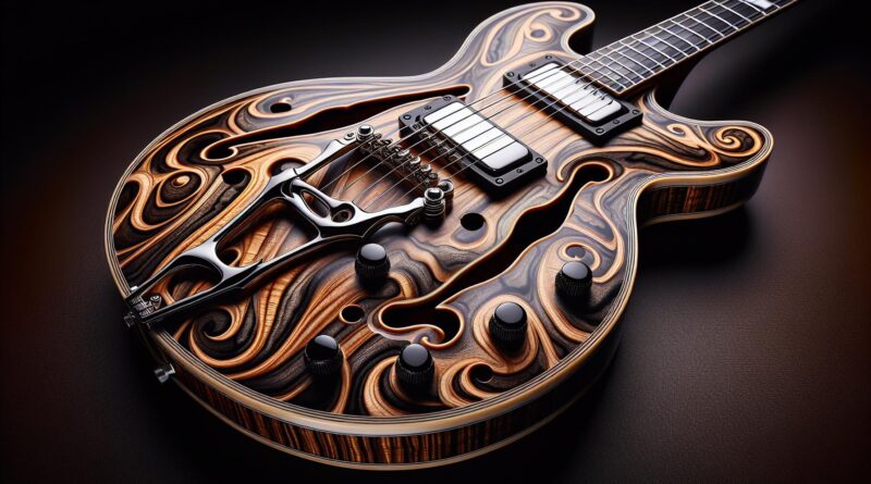 Les guitares électriques hollow body avec une belle finition pour un look exceptionnel