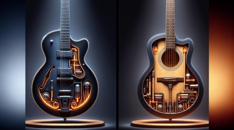 Comment choisir entre une guitare semi hollow body et une guitare full hollow body