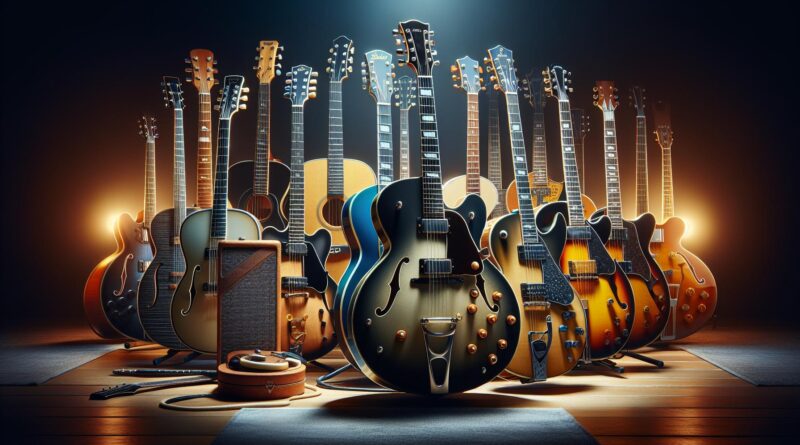 Comparatif des guitares semi hollow body pour le jazz