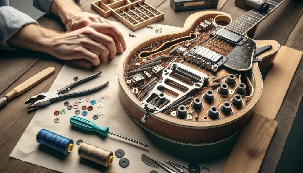 Comment personnaliser sa guitare semi hollow body