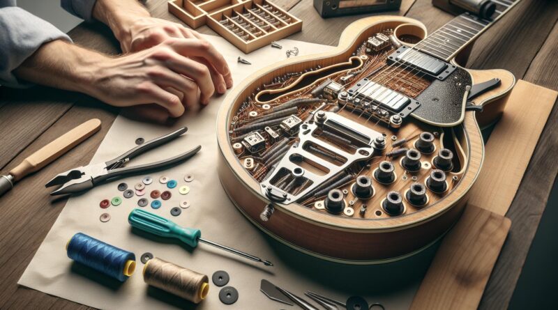 Comment personnaliser sa guitare semi hollow body