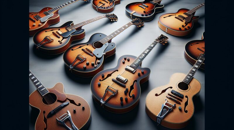Les meilleures guitares semi hollow body pour les concerts unplugged