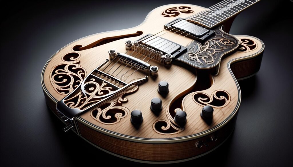 Les guitares semi hollow body les plus légères pour un confort optimal
