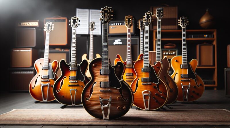 Les meilleures guitares semi hollow body pour les cours de musique