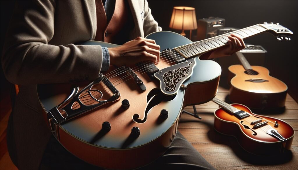 Les meilleures guitares semi hollow body pour débuter en soloing