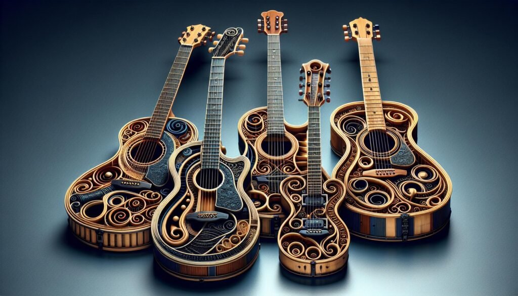 Top 5 des guitares semi hollow body pour enfants : confort et performance