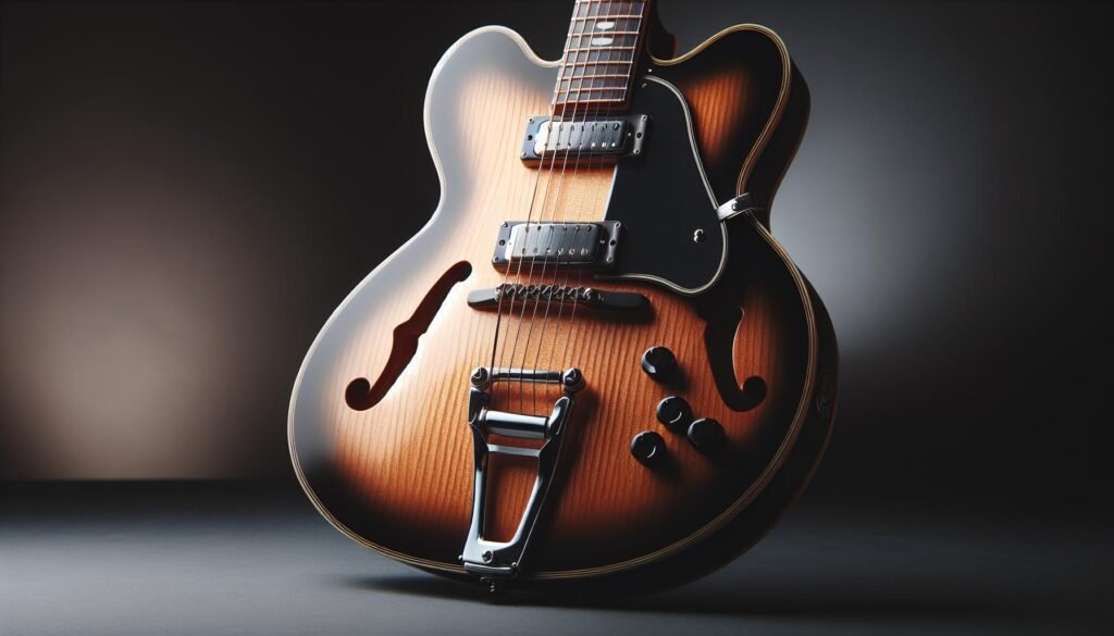 Choisir une guitare semi hollow body pour le rockabilly
