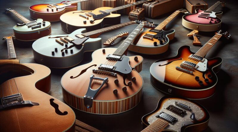 Les meilleures guitares semi hollow body pour les femmes guitaristes