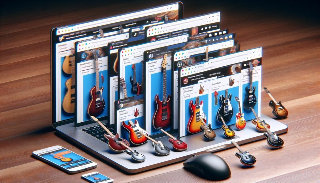 Guide des meilleurs sites pour acheter une guitare semi hollow body en ligne