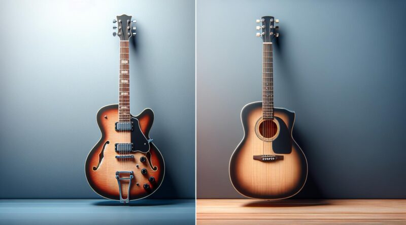 Comment choisir entre une guitare semi hollow body et une guitare thinline