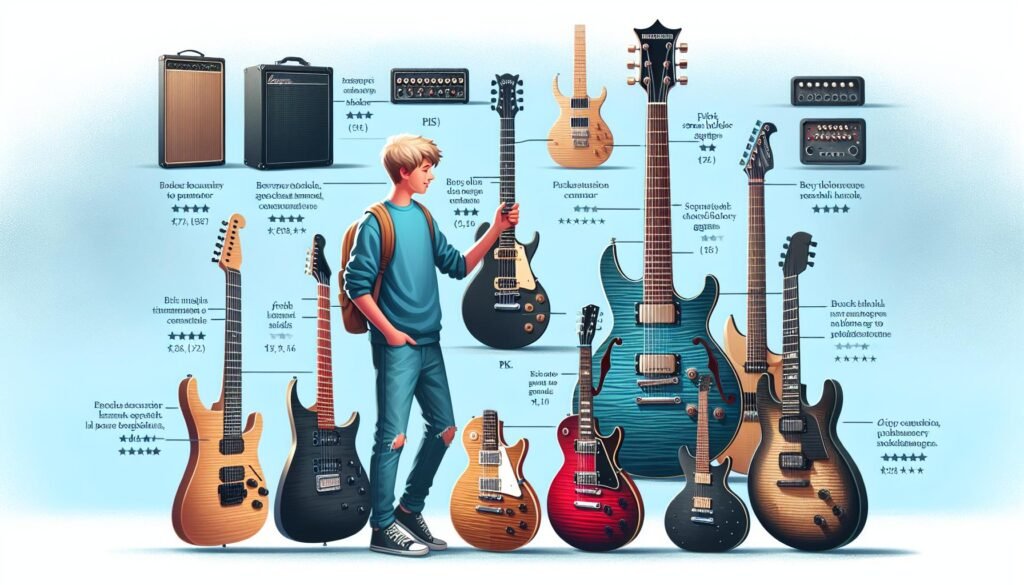 Guide d&rsquo;achat des guitares semi hollow body pour les adolescents