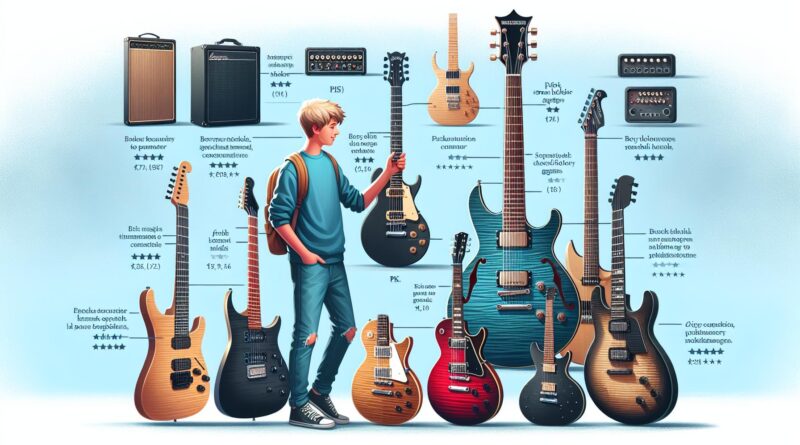 Guide d&rsquo;achat des guitares semi hollow body pour les adolescents