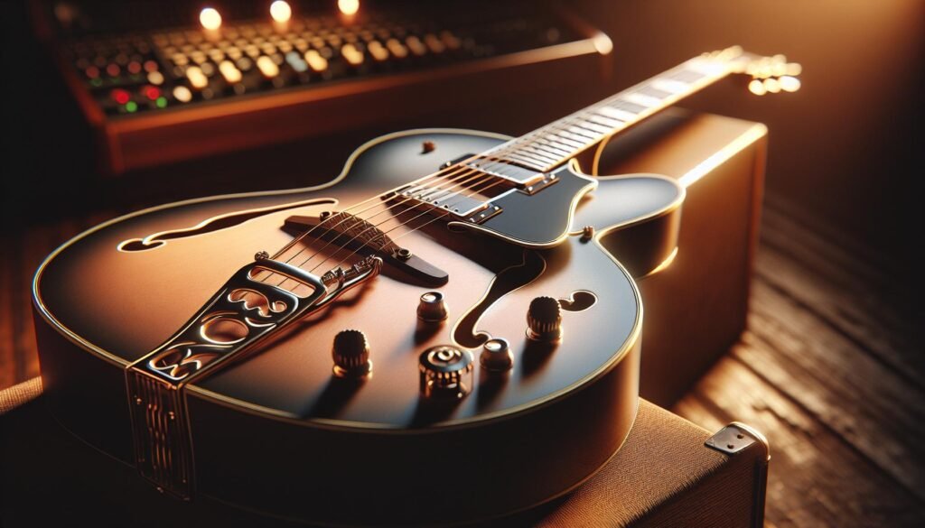 Test et avis des meilleures guitares semi hollow body pour la musique soul