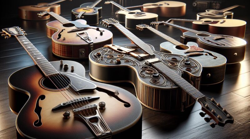 Les meilleures guitares semi hollow body pour les sessions acoustiques amplifiées