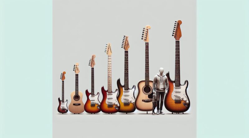 Comparatif des guitares solid body pour les petites mains