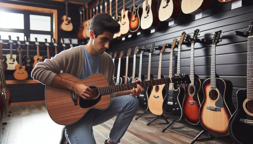 Comment tester une guitare solid body en magasin