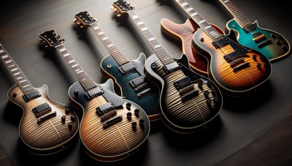 Comparatif des finitions des guitares solid body : laques, vernis et plus