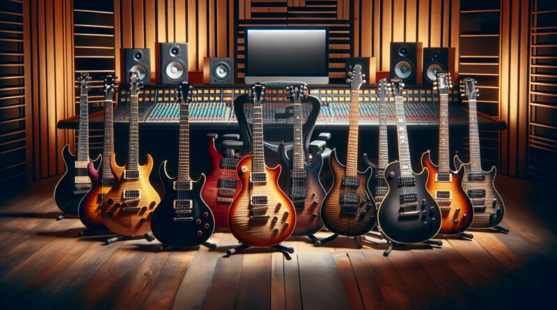 Les meilleures guitares solid body pour les sessions en studio