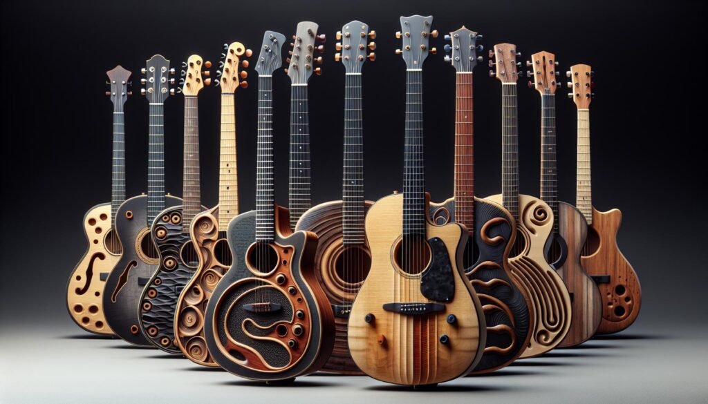 Les guitares solid body les plus stylées et originales