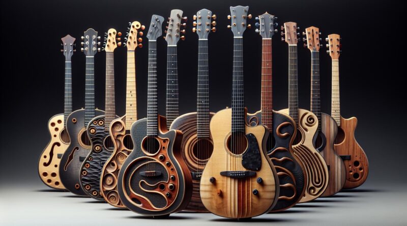 Les guitares solid body les plus stylées et originales