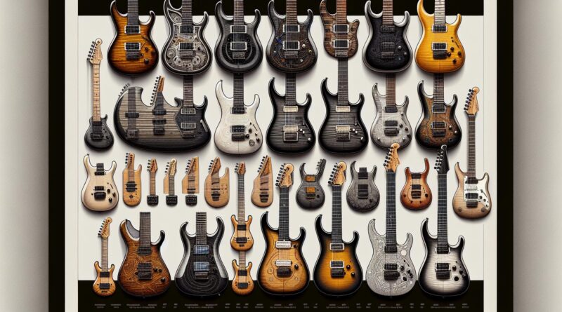 Comparatif des guitares solid body pour musiciens avancés