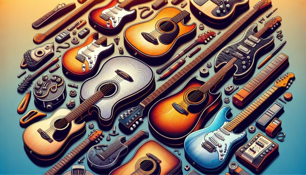 Les plus belles guitares solid body du marché