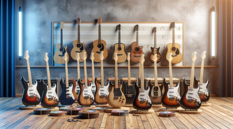 Comparatif des guitares solid body pour les cours de musique