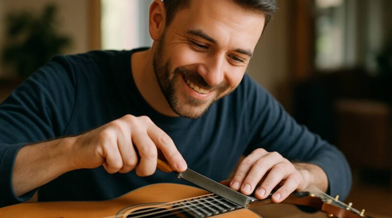 Comment réparer une frette usée sans luthier ?